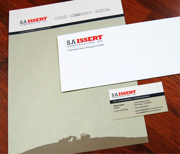 S.A. Issert Business Collateral Design